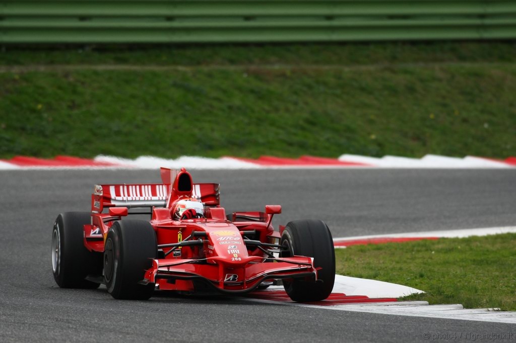 Test Ferrari F2008 Italian F3 Drivers Vallelunga